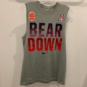 Nike Dri Fit Sleeveless Arizona Tee - Bear Down